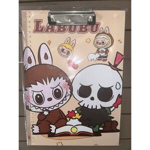 Labubu Clipboard Ruler Art Design Cute Little Monster School Office Supplies